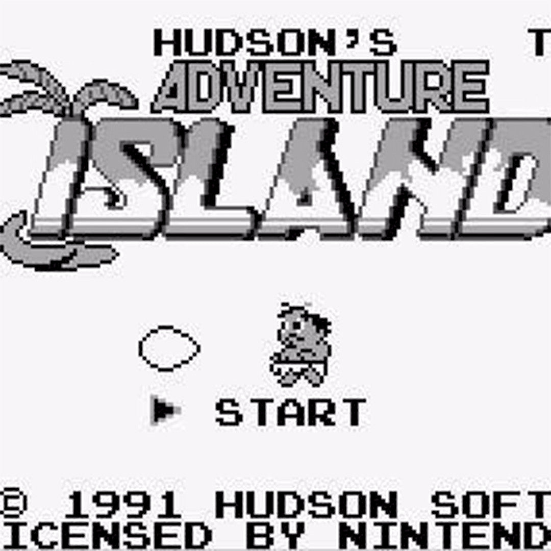 Adventure Island Nintendo Game Boy Game - Screenshot 1