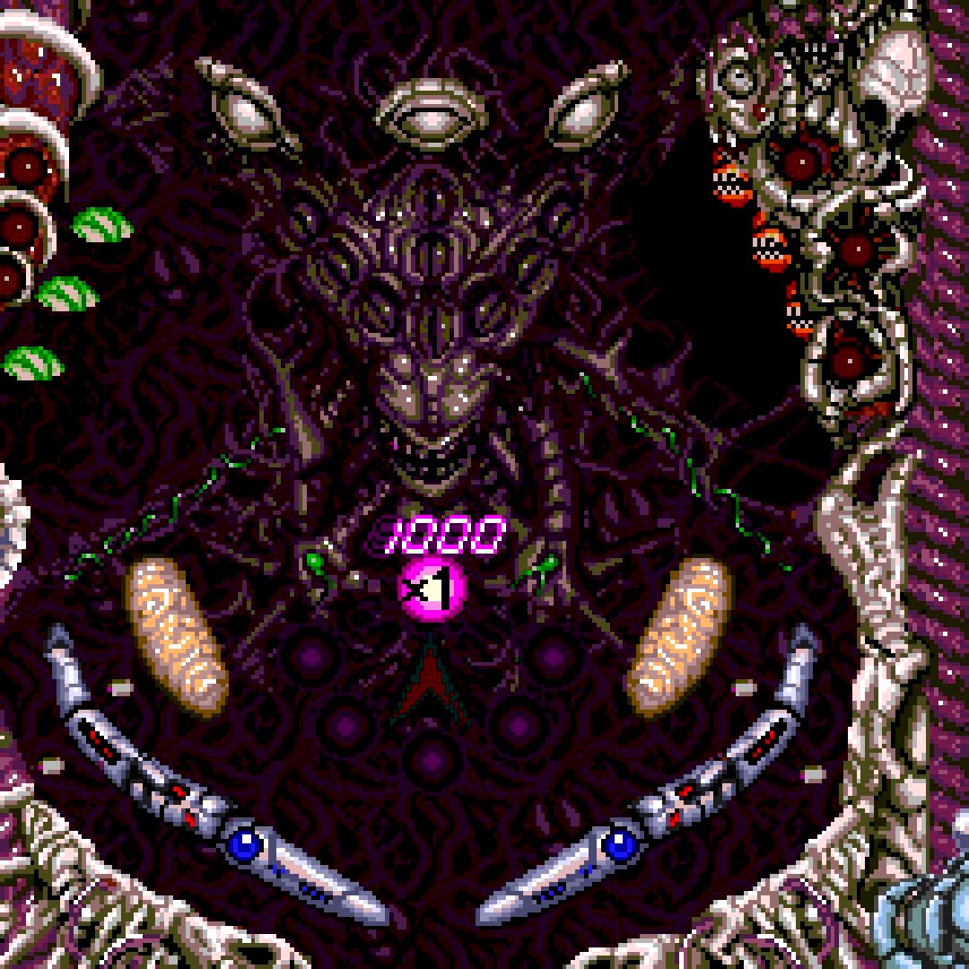 Alien Crush TurboGrafx-16 Game - Screenshot 2