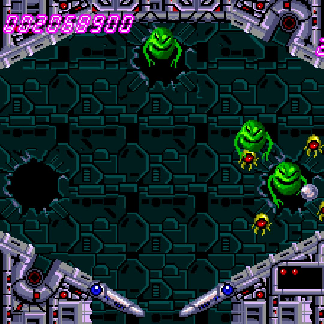 Alien Crush TurboGrafx-16 Game - Screenshot 4
