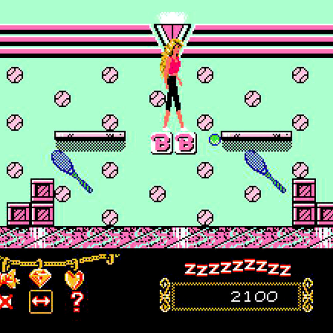 Barbie NES Nintendo Game - Screenshot