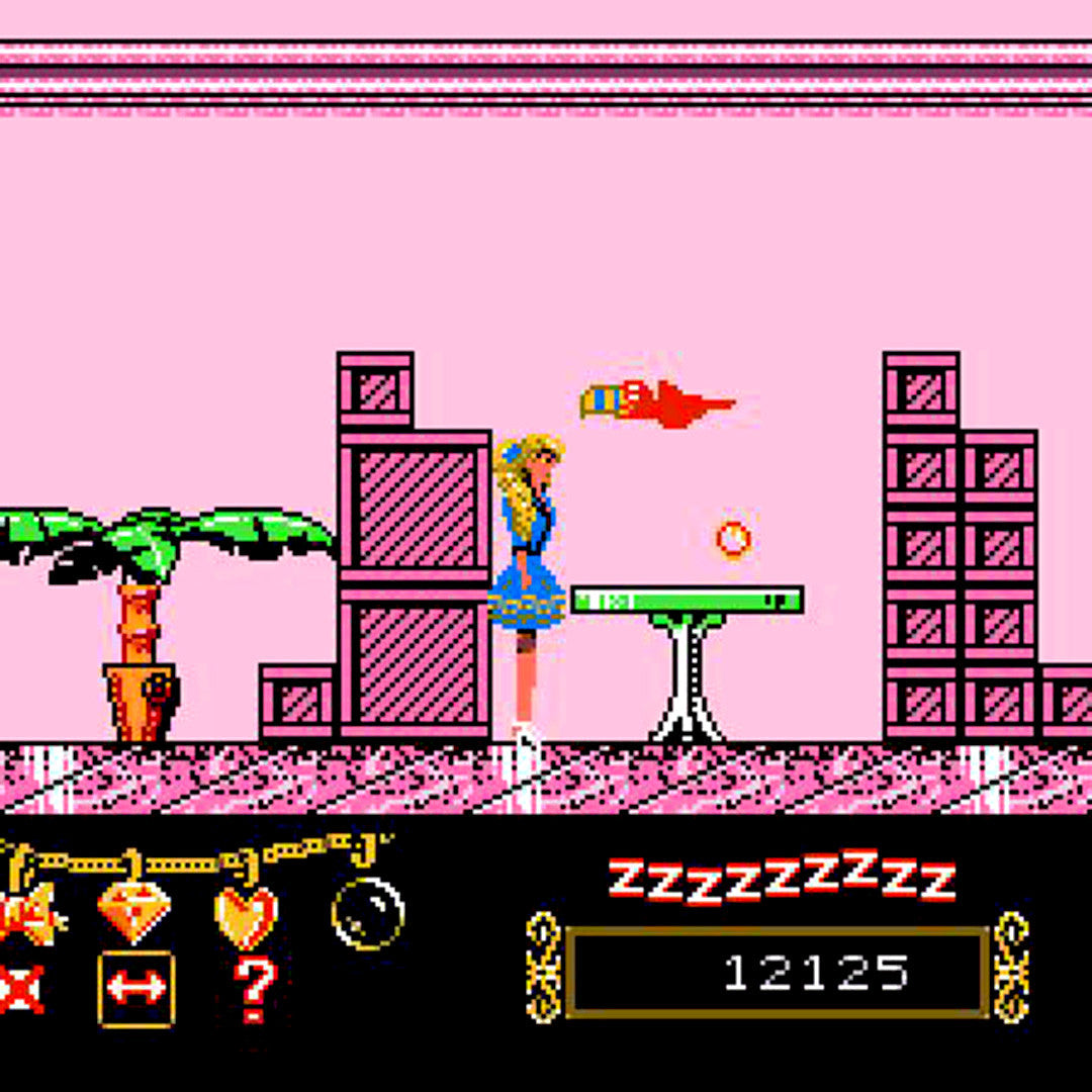 Barbie NES Nintendo Game - Screenshot