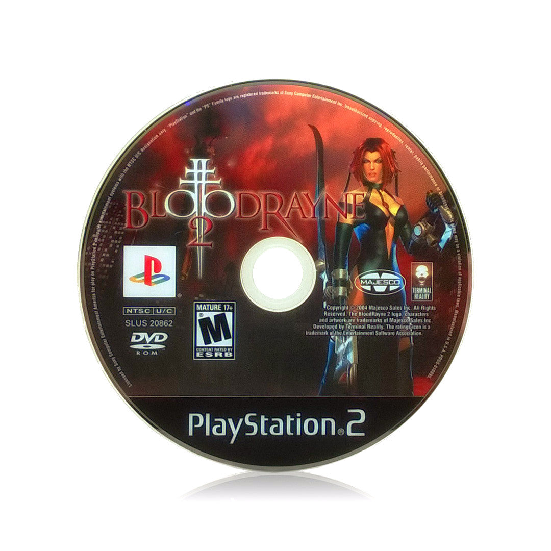 BloodRayne 2 Sony PlayStation 2 Game - Disc