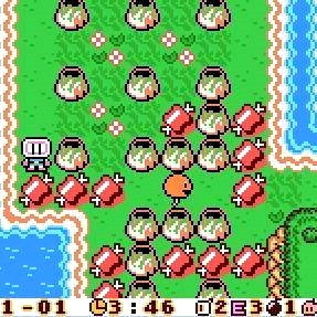 Bomberman Max: Blue Champion Nintendo Game Boy Color Game - Screenshot