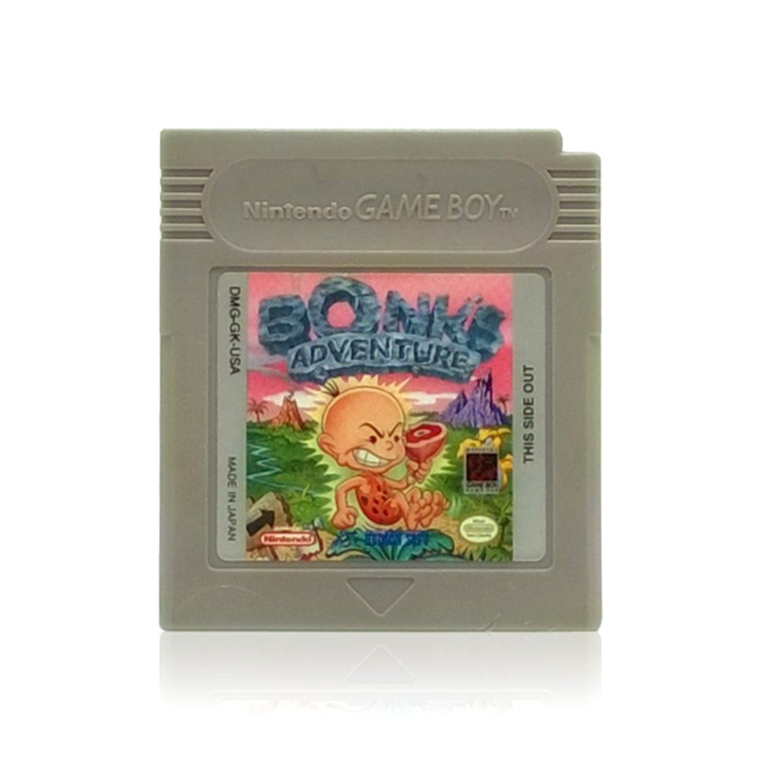 Bonk's Adventure Nintendo Game Boy Game - Cartridge
