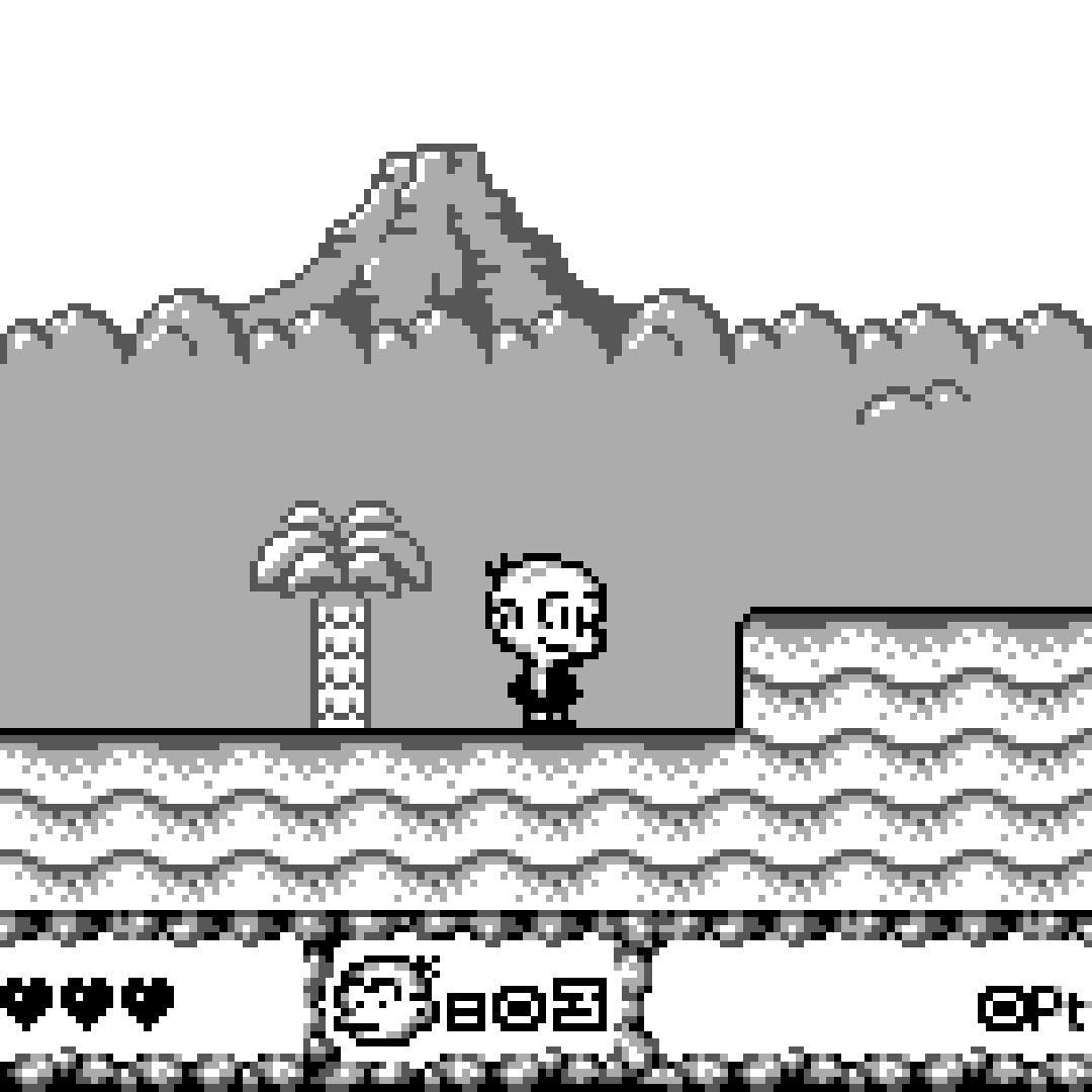 Bonk's Adventure Nintendo Game Boy Game - Screenshot 2