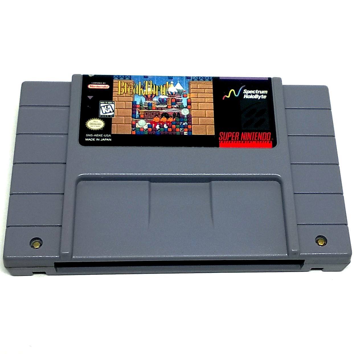 BreakThru! for Super Nintendo