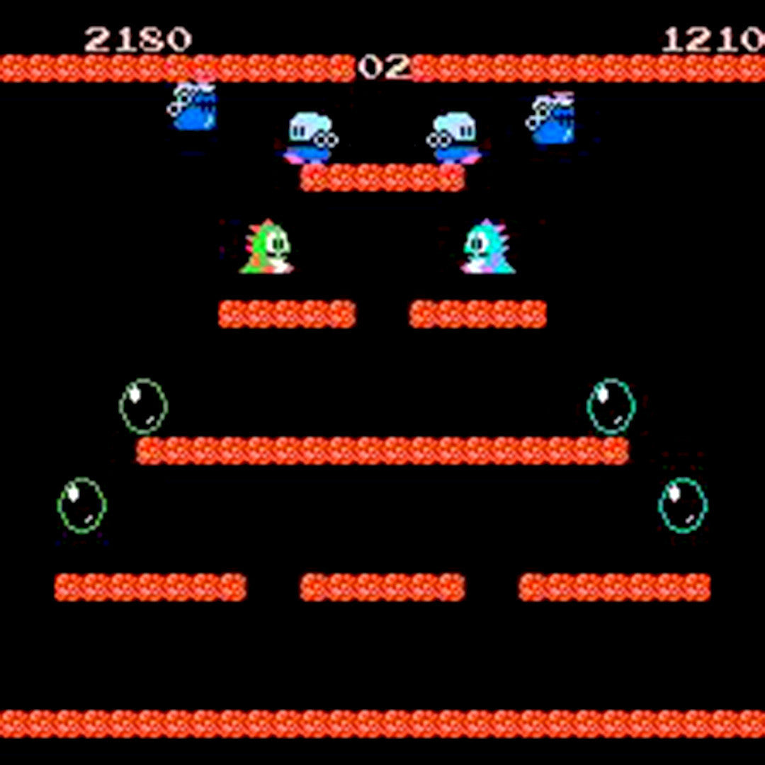 Bubble Bobble NES Nintendo Game - Screenshot