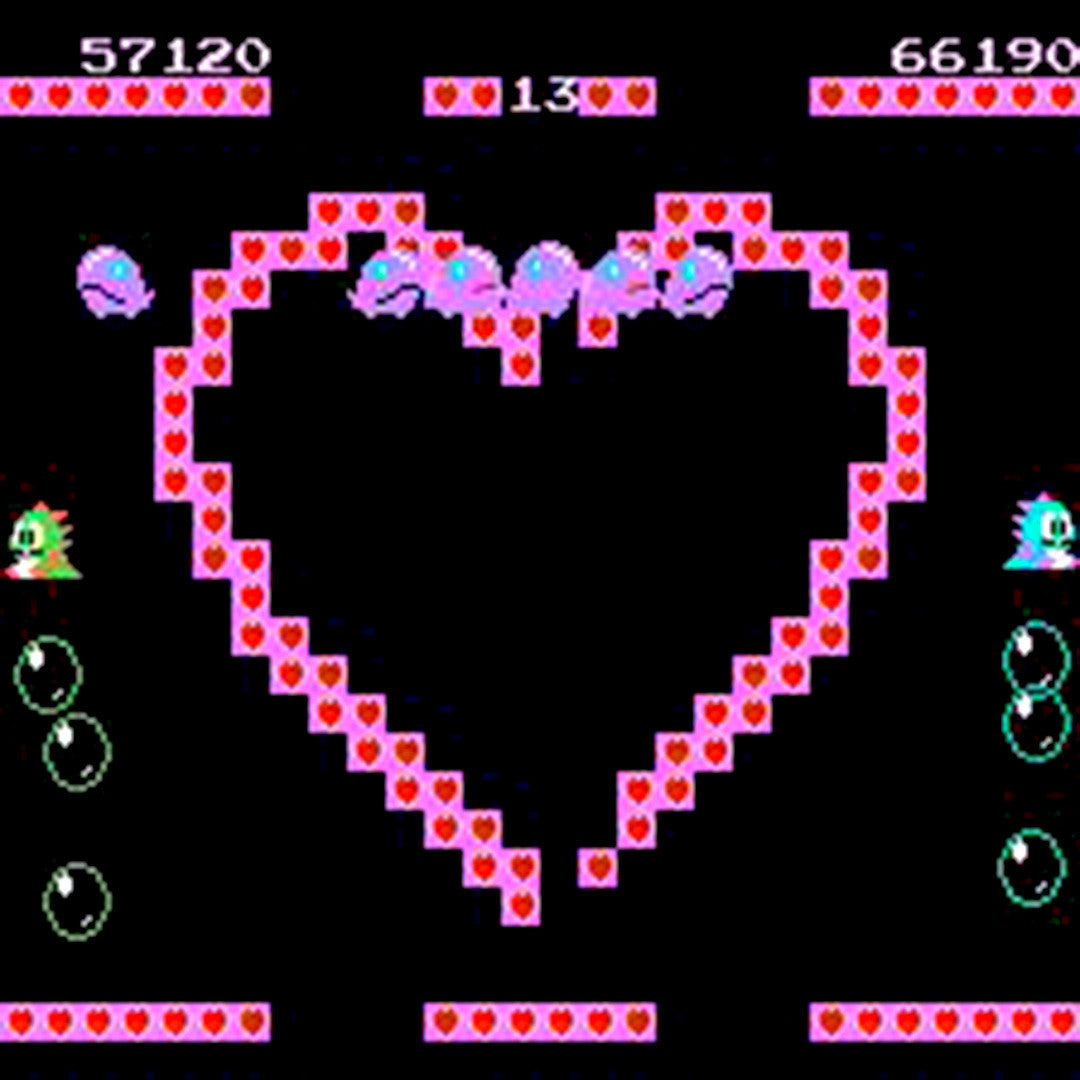 Bubble Bobble NES Nintendo Game - Screenshot