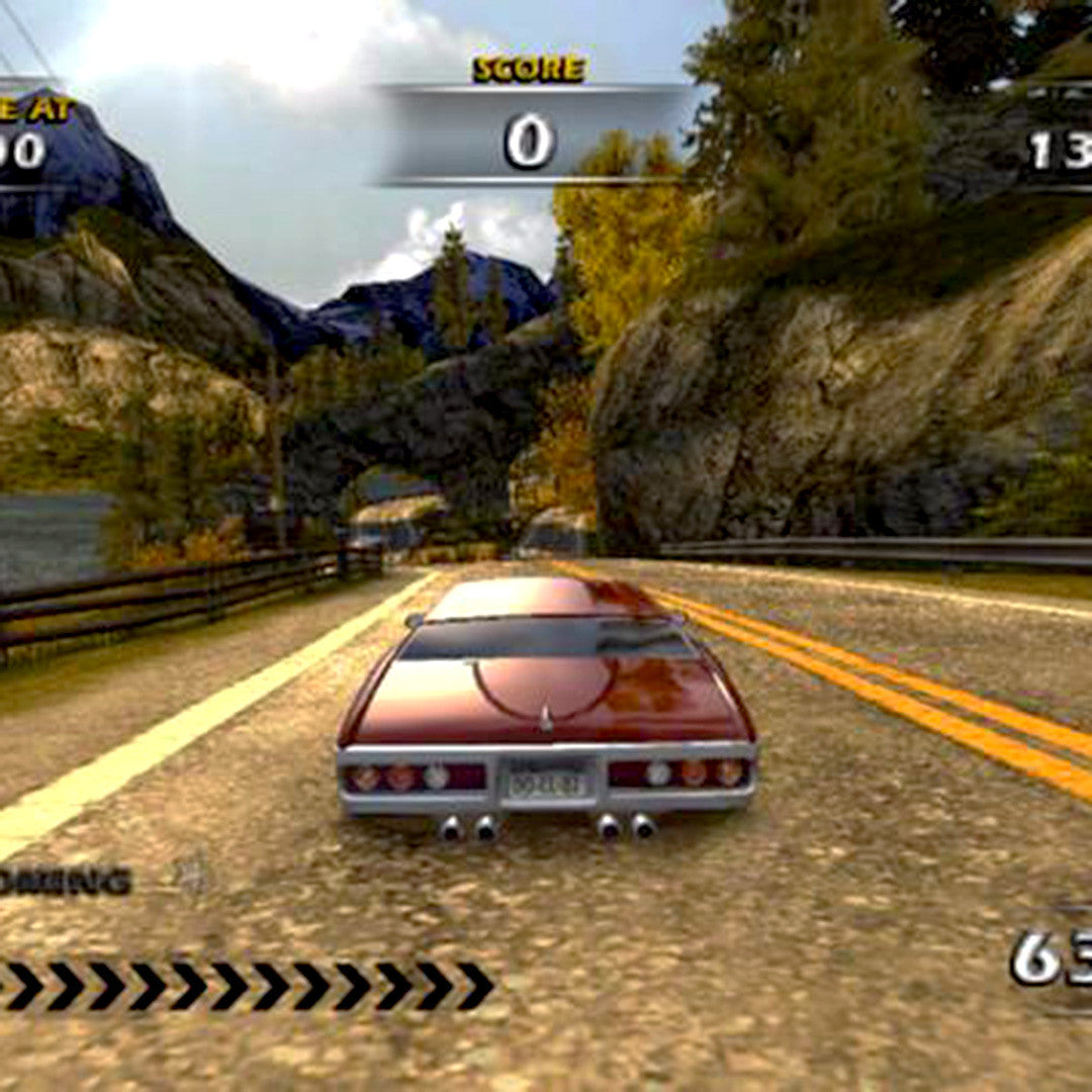 Burnout (PS2 Gameplay) 