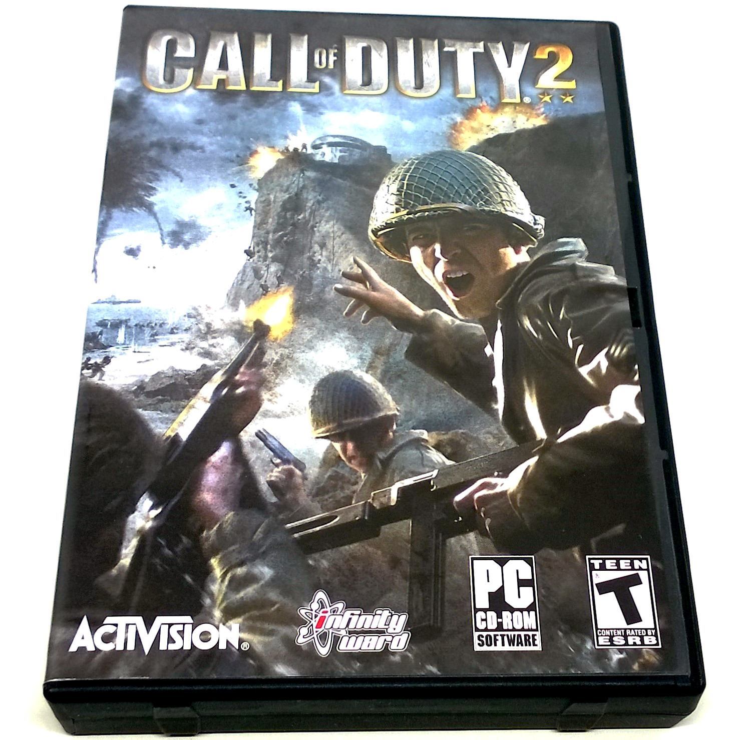 Call of Duty 2 for PC CD-ROM - Front of case