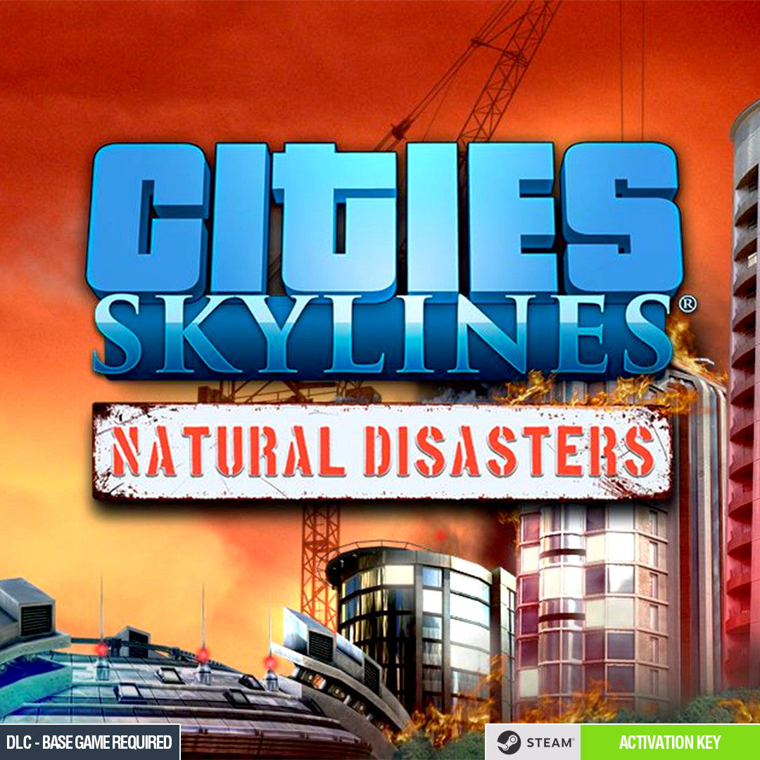 Cities: Skylines - Natural Disasters PC Game Steam Digital Download