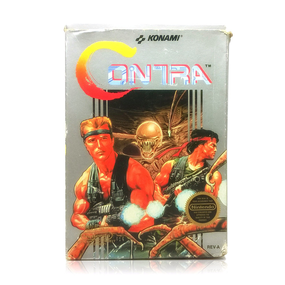 Contra Nes Note Contra NES Nintendo Game