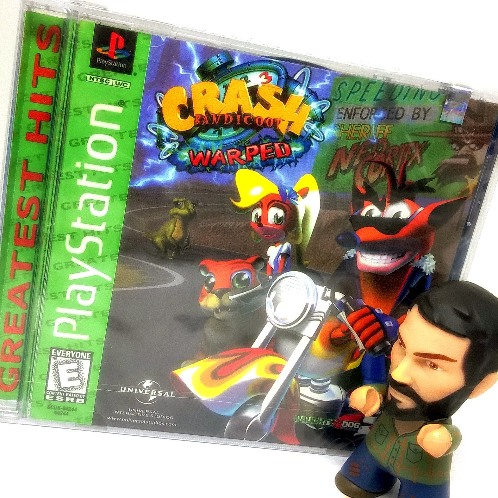 Crash Bandicoot Warped Sony Playstation  Crash bandicoot, Videogames, Crash  jogo