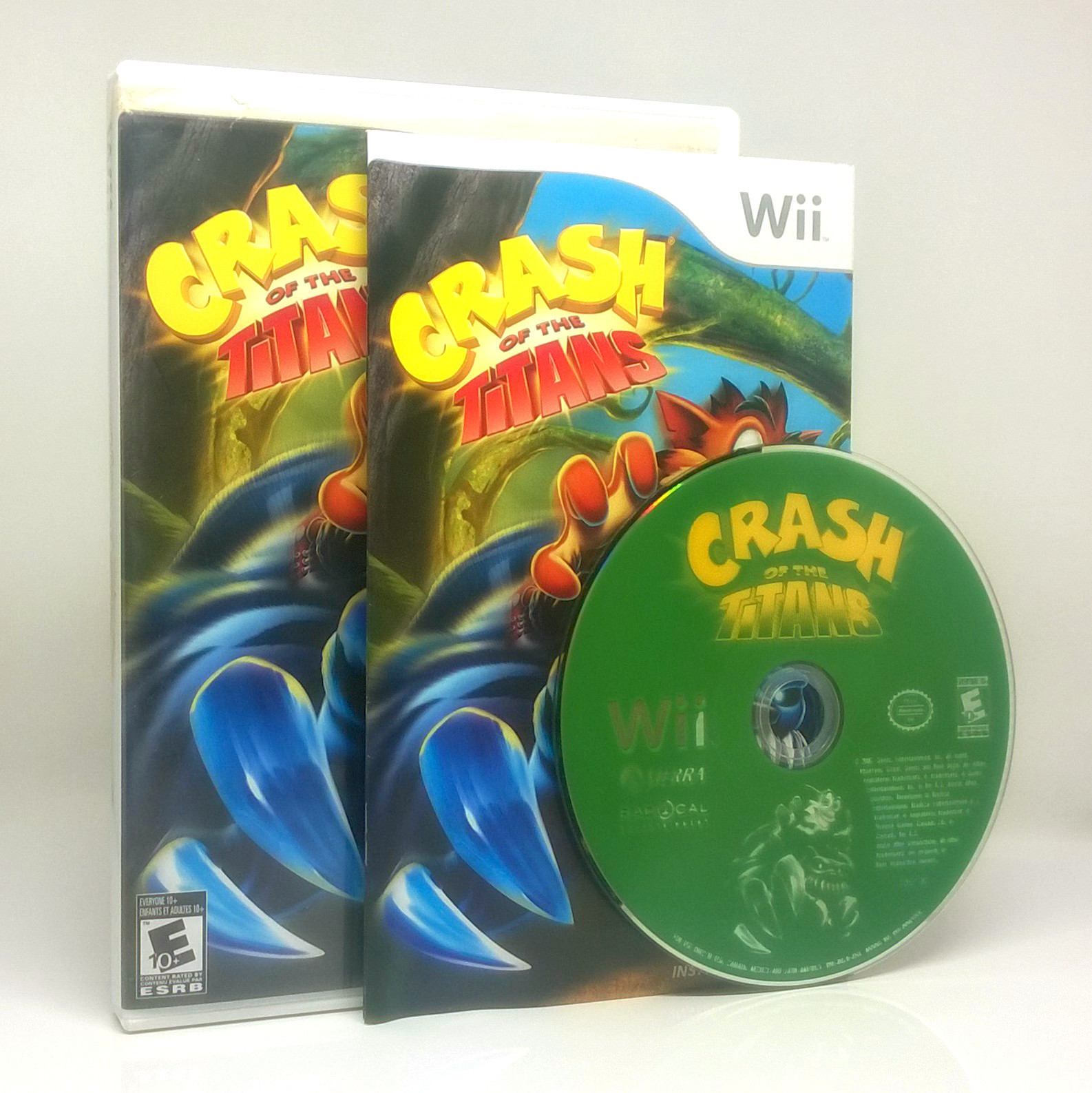 Crash of the Titans Wii Used