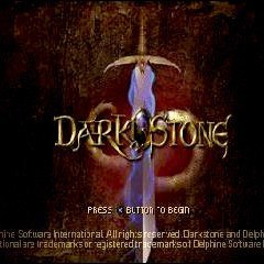 Darkstone Sony PlayStation Game - Titlescreen