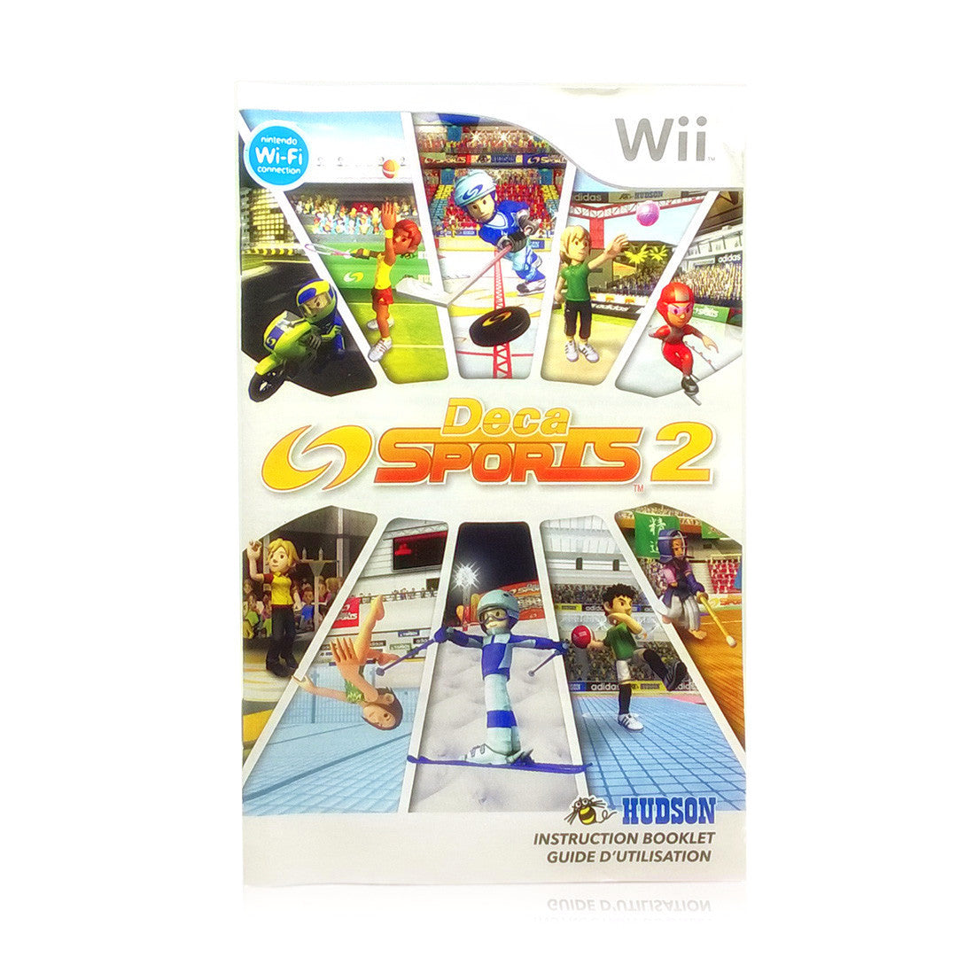 Deca Sports 2 Nintendo Wii Game - Manual