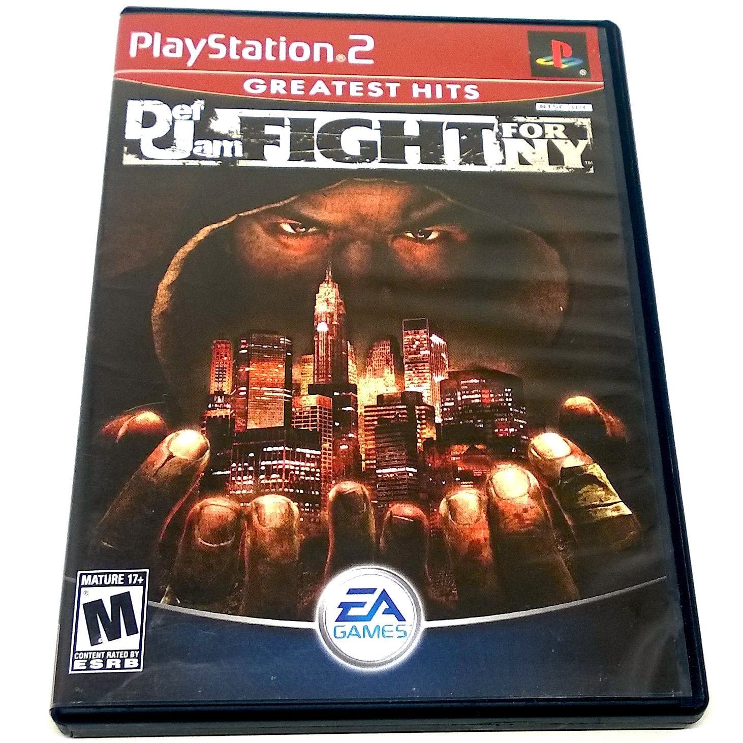 Def Jam: Fight for NY (Greatest Hits Edition) for PlayStation 2 - Front of case