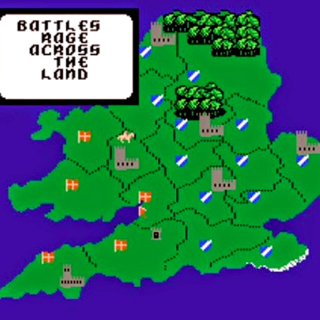 Defender of the Crown NES Nintendo Game - Screenshot