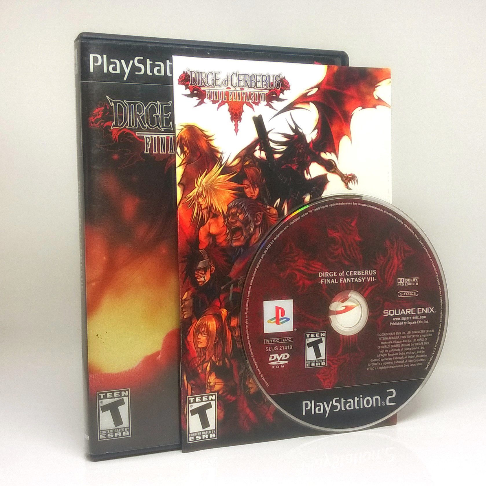 Dirge of Cerberus: Final Fantasy VII Sony PlayStation 2 Game