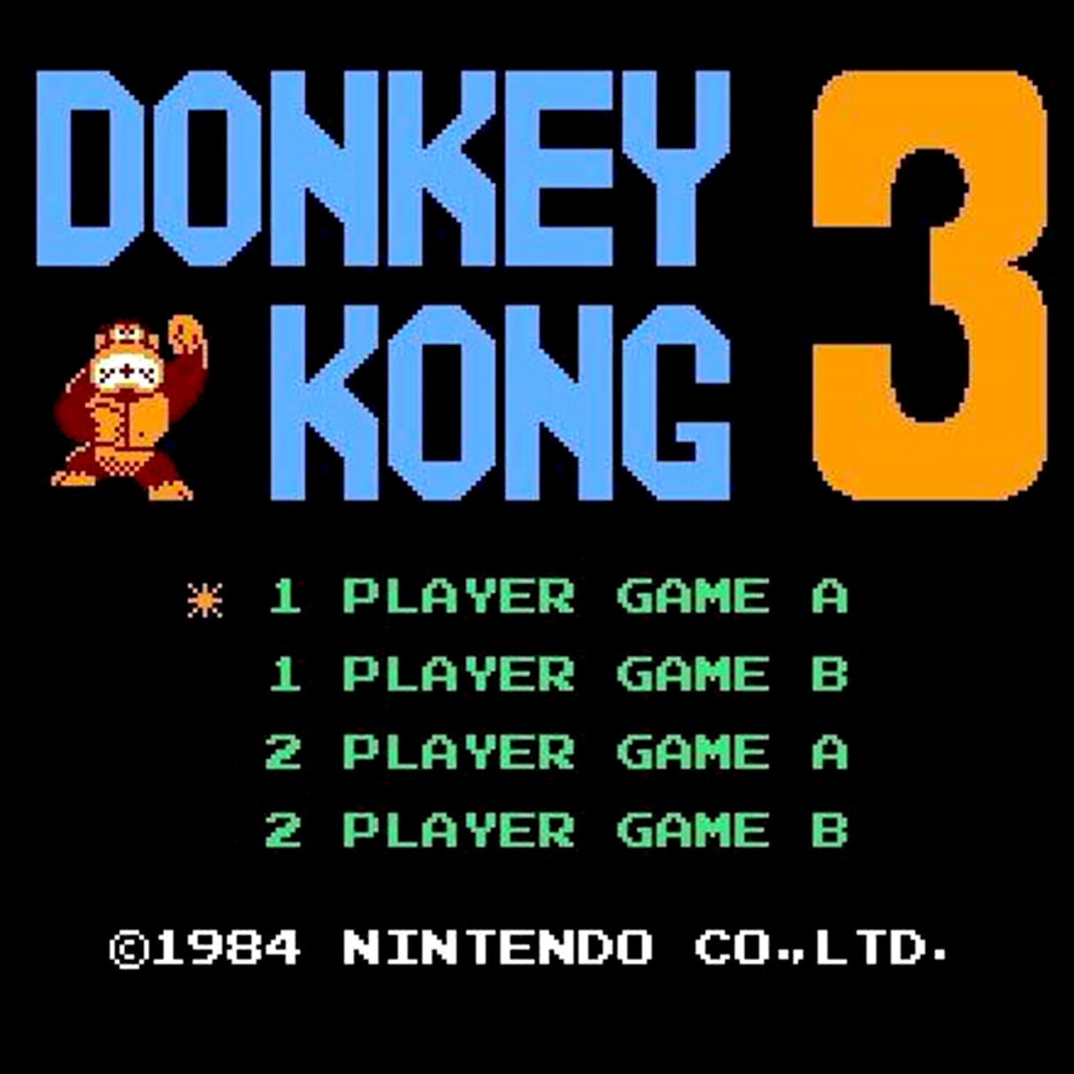 Donkey Kong 3 NES Nintendo Game - Screenshot