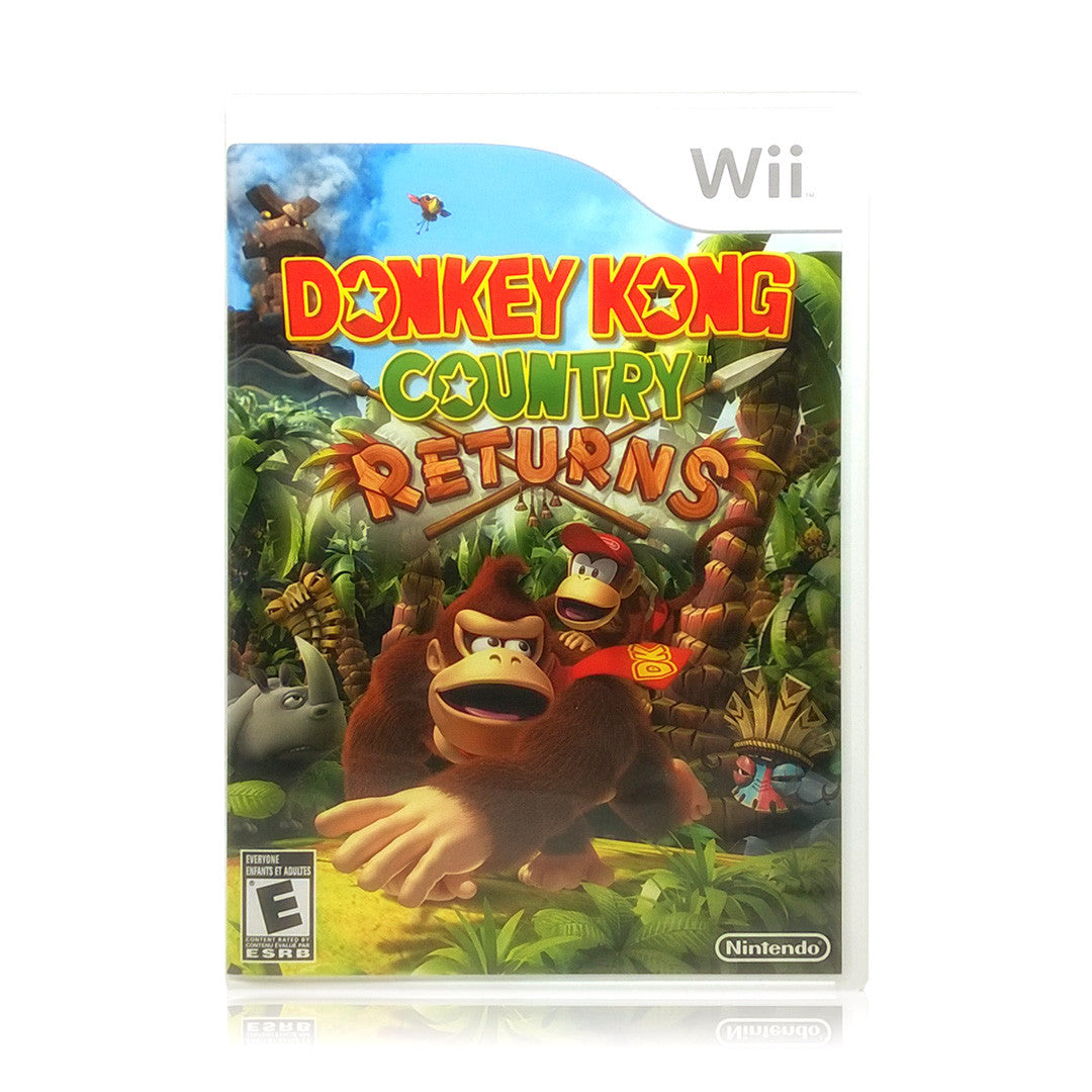 Donkey Kong Country Returns Nintendo Wii Game - Case