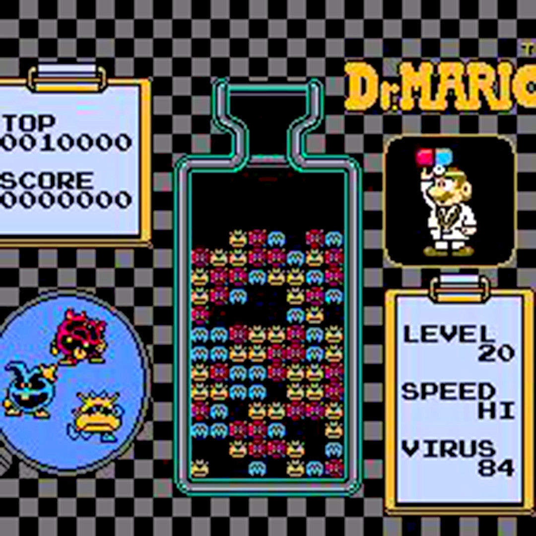 Dr. Mario NES Nintendo Game - Screenshot