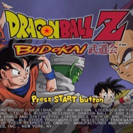 Dragon Ball Z: Budokai Sony PlayStation 2 Game - Titlescreen