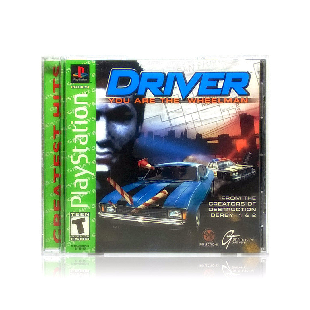 Driver Sony PlayStation Game - Case