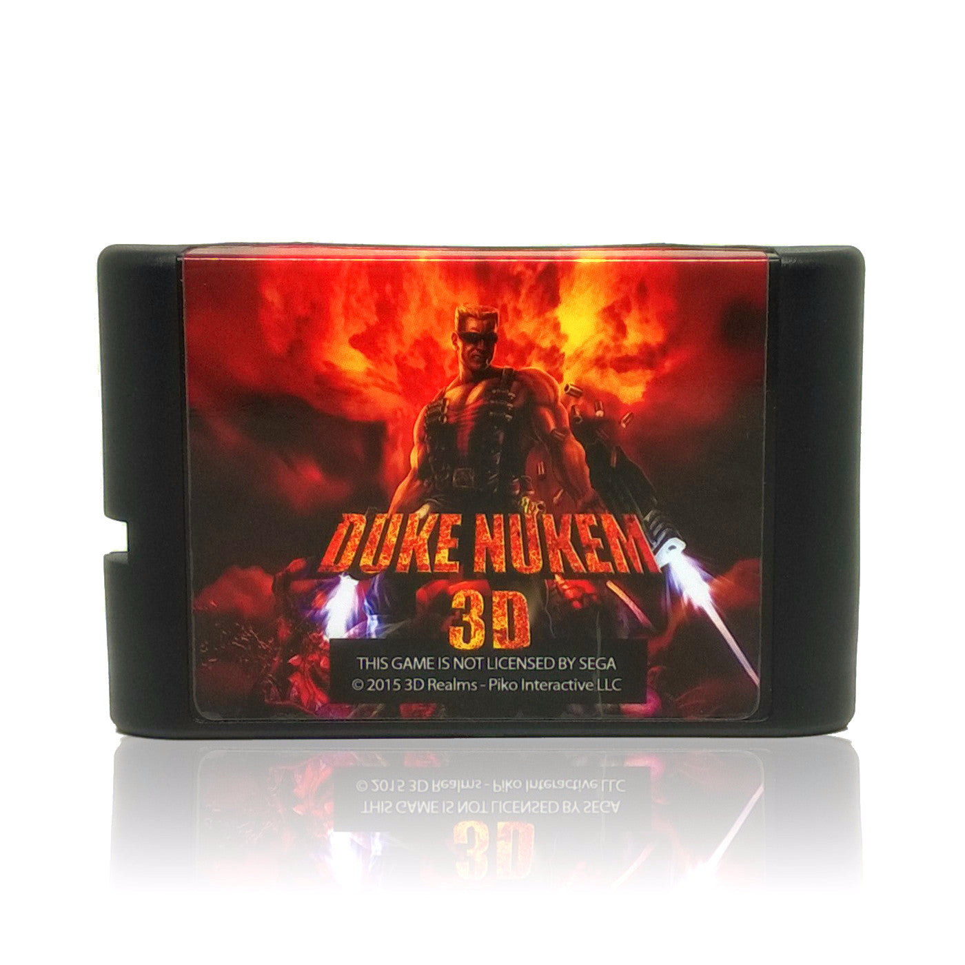 Duke Nukem 3D Sega Genesis Game - Cartridge