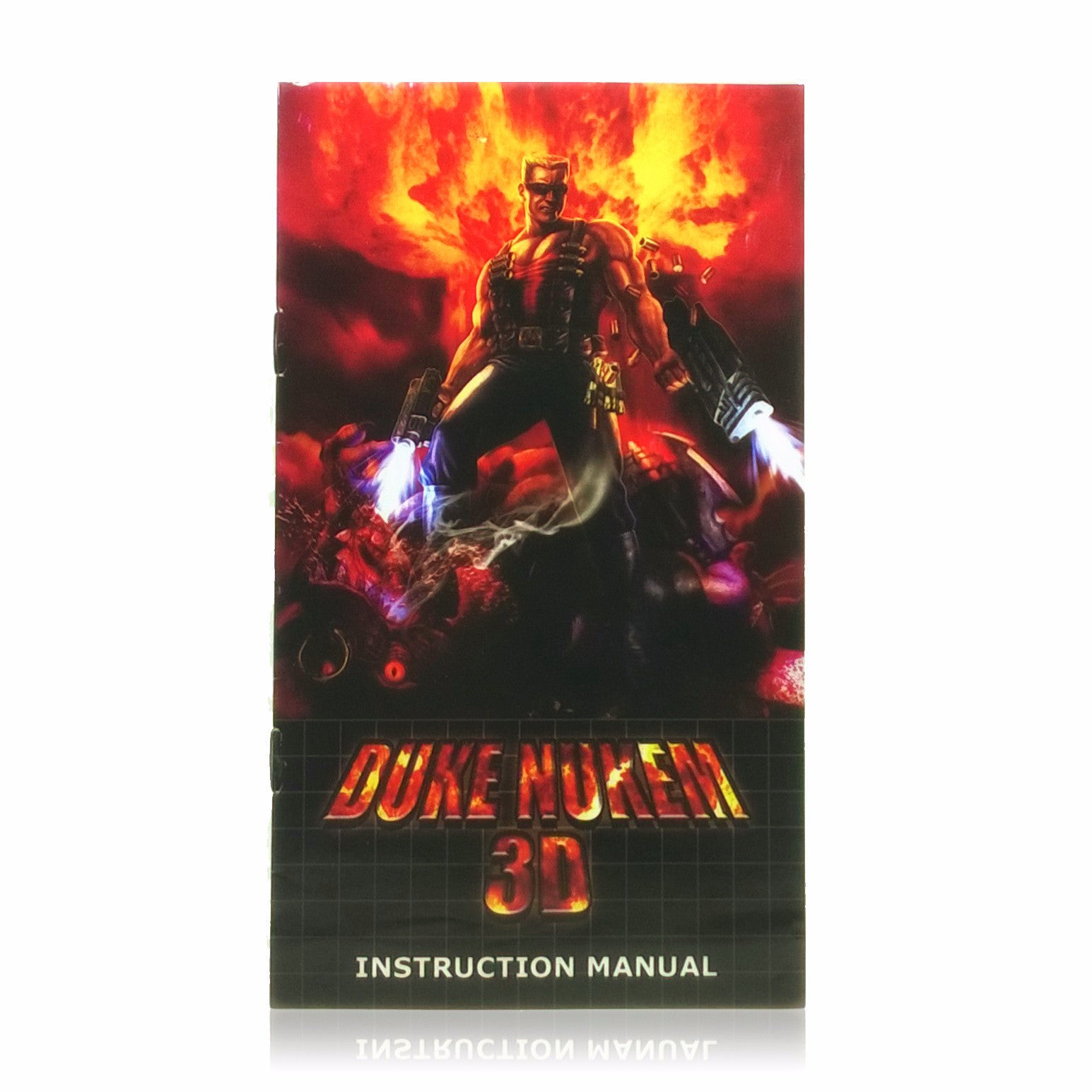Duke Nukem 3D Sega Genesis Game - Manual