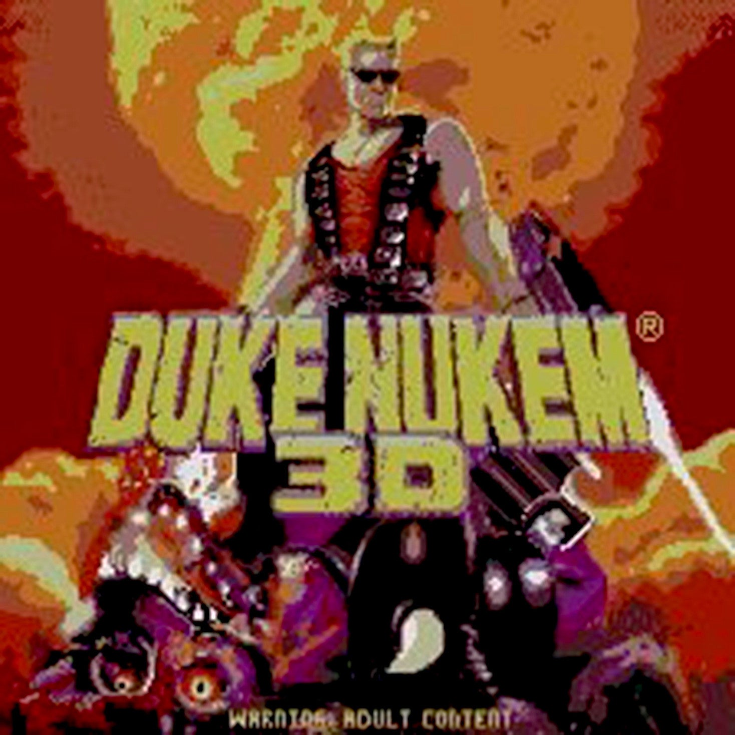 Duke Nukem 3D Sega Genesis Game - Screenshot
