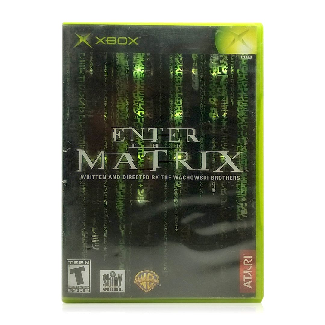 Enter the Matrix Microsoft Xbox Game - Case