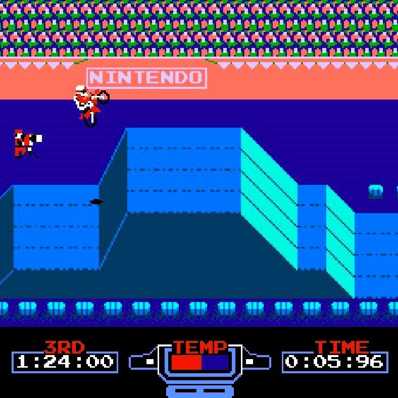 Excitebike NES Nintendo Game - Screenshot