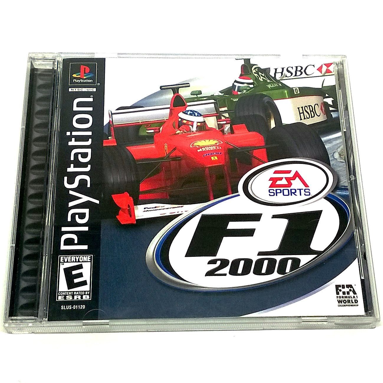 F1 2000 for PlayStation - Front of case