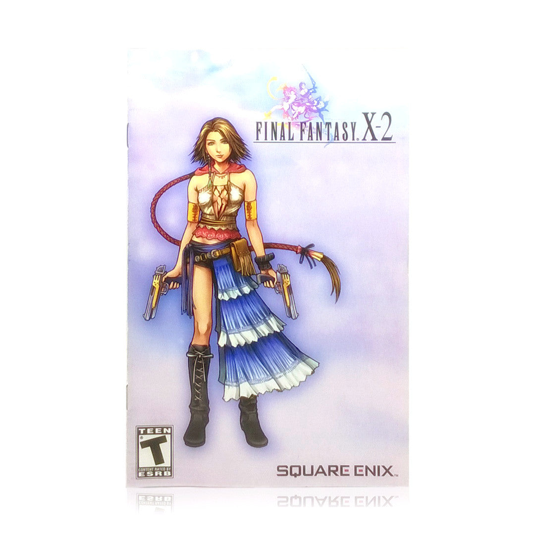 Final Fantasy X-2 Sony PlayStation 2 Game - Manual