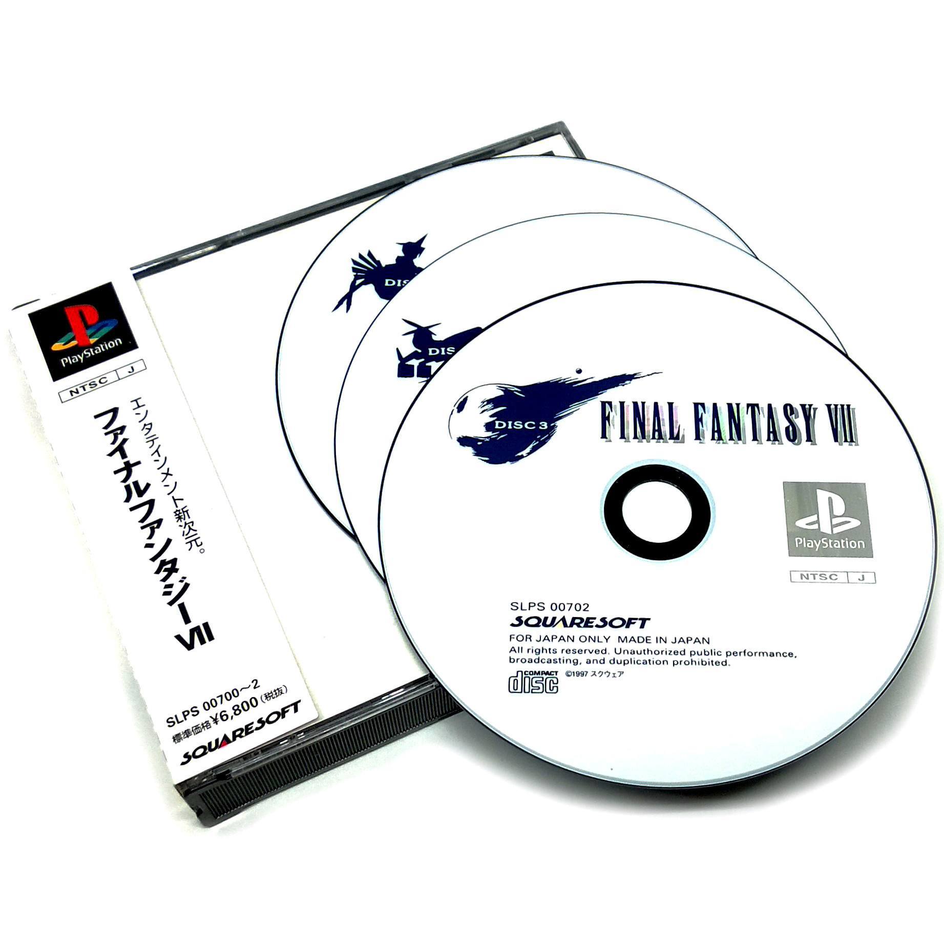 Final Fantasy VII for PlayStation (import)