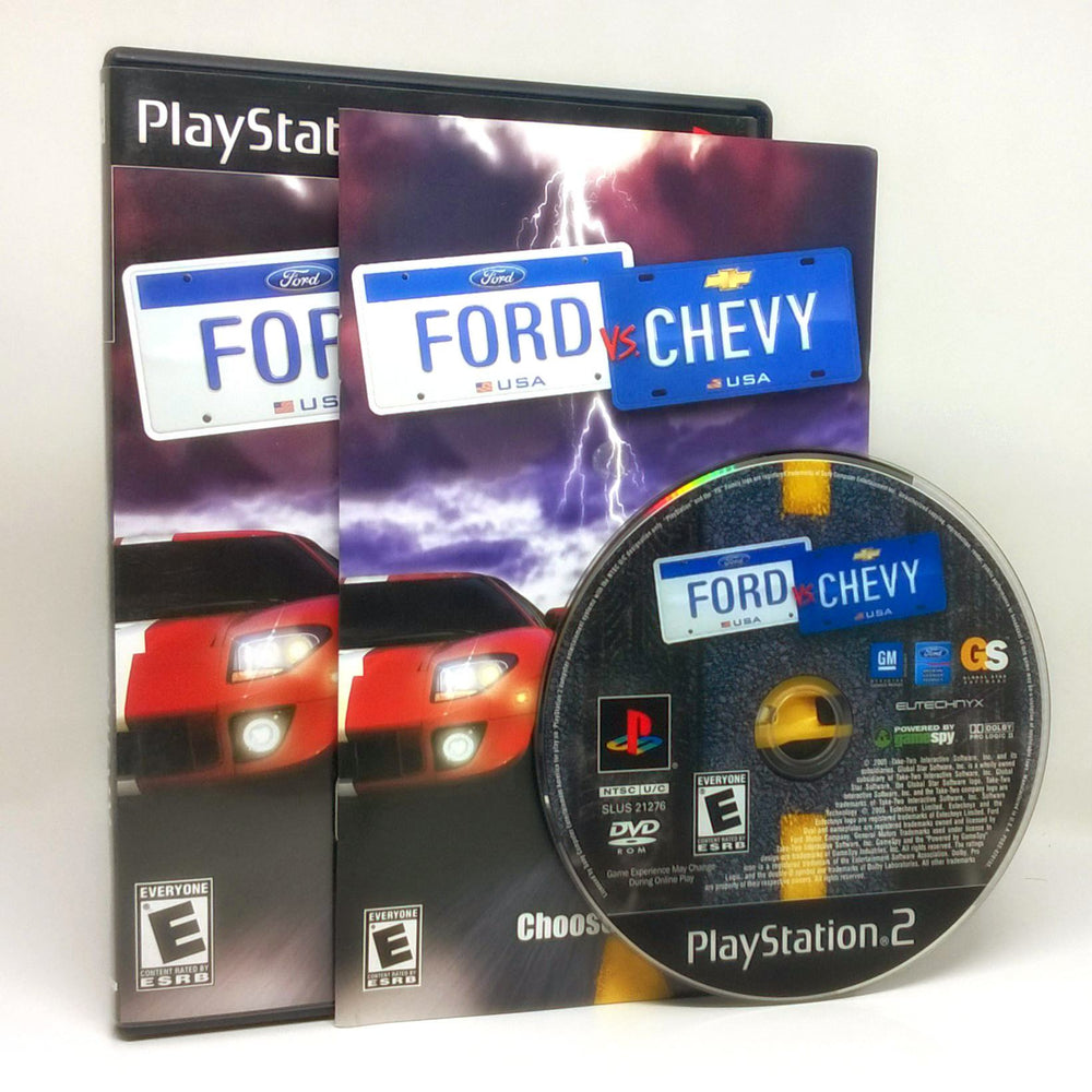 Ford vs. Chevy Sony PlayStation 2 Game