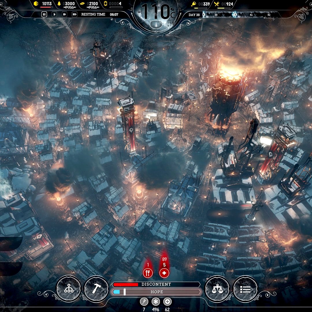 Frostpunk PC Game Digital Download Global Steam CD Key - Screenshot 2