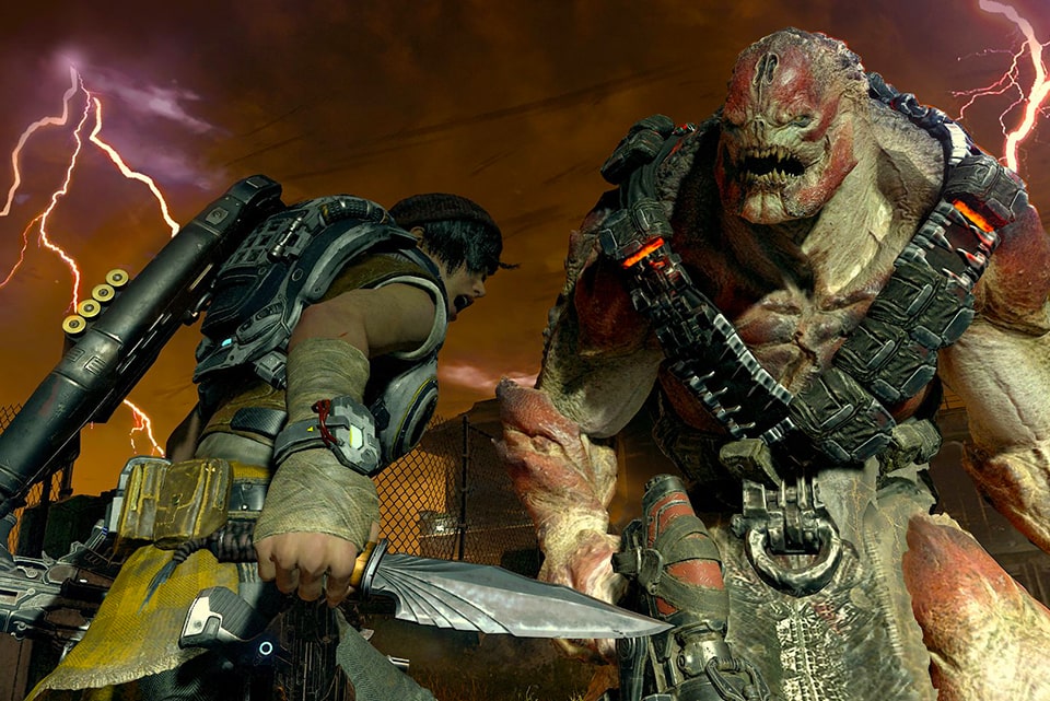 gear of war 4 used Microsoft Gears Of War 4