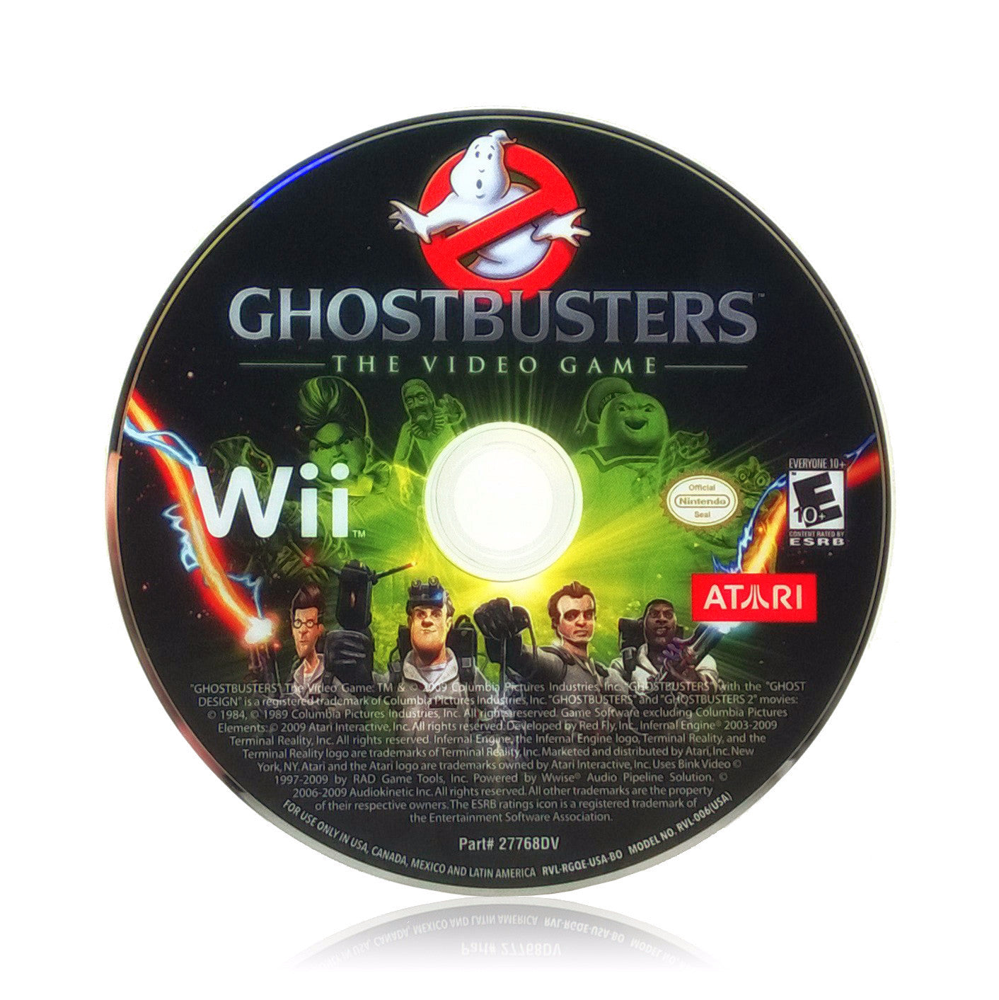 Ghostbusters: The Video Game Nintendo Wii Game - Disc