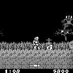 Ghosts 'N Goblins Nintendo Game Boy Game - Screenshot