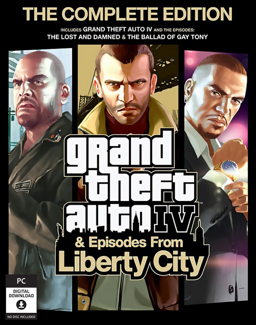 Grand Theft Auto IV: Complete Edition | PC | Rockstar Digital Download