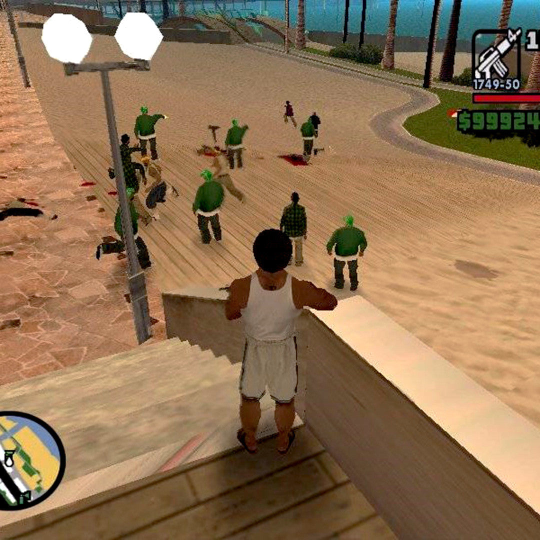 Grand Theft Auto: San Andreas Sony PlayStation 2 Game - Screenshot