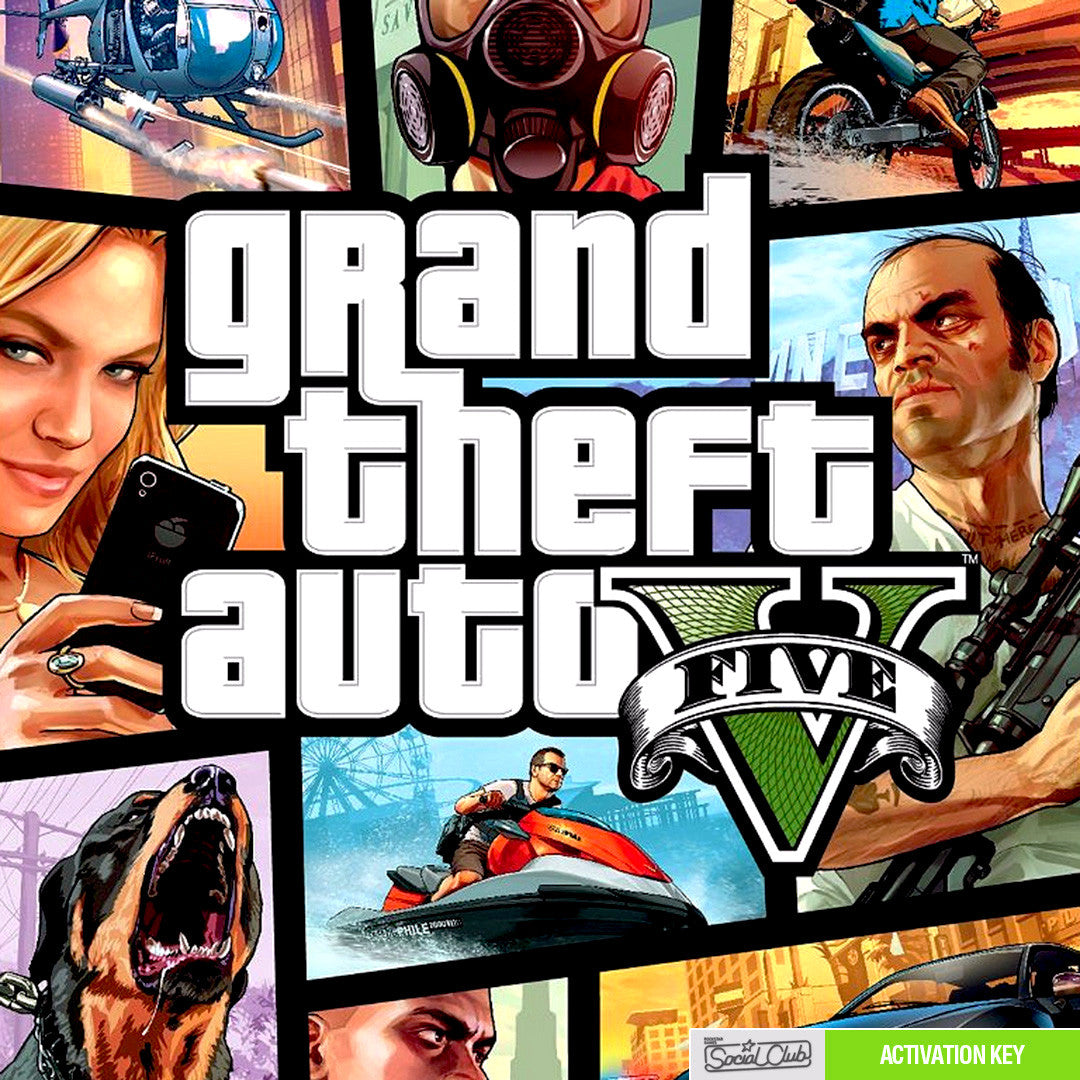 Grand Theft Auto V PC Game Rockstar CD Key