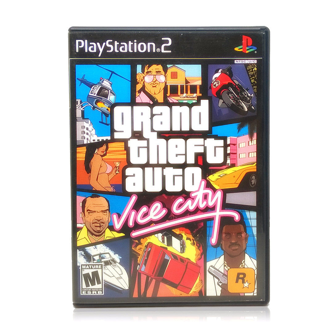 Grand Theft Auto: Vice City Sony PlayStation 2 Game - Case