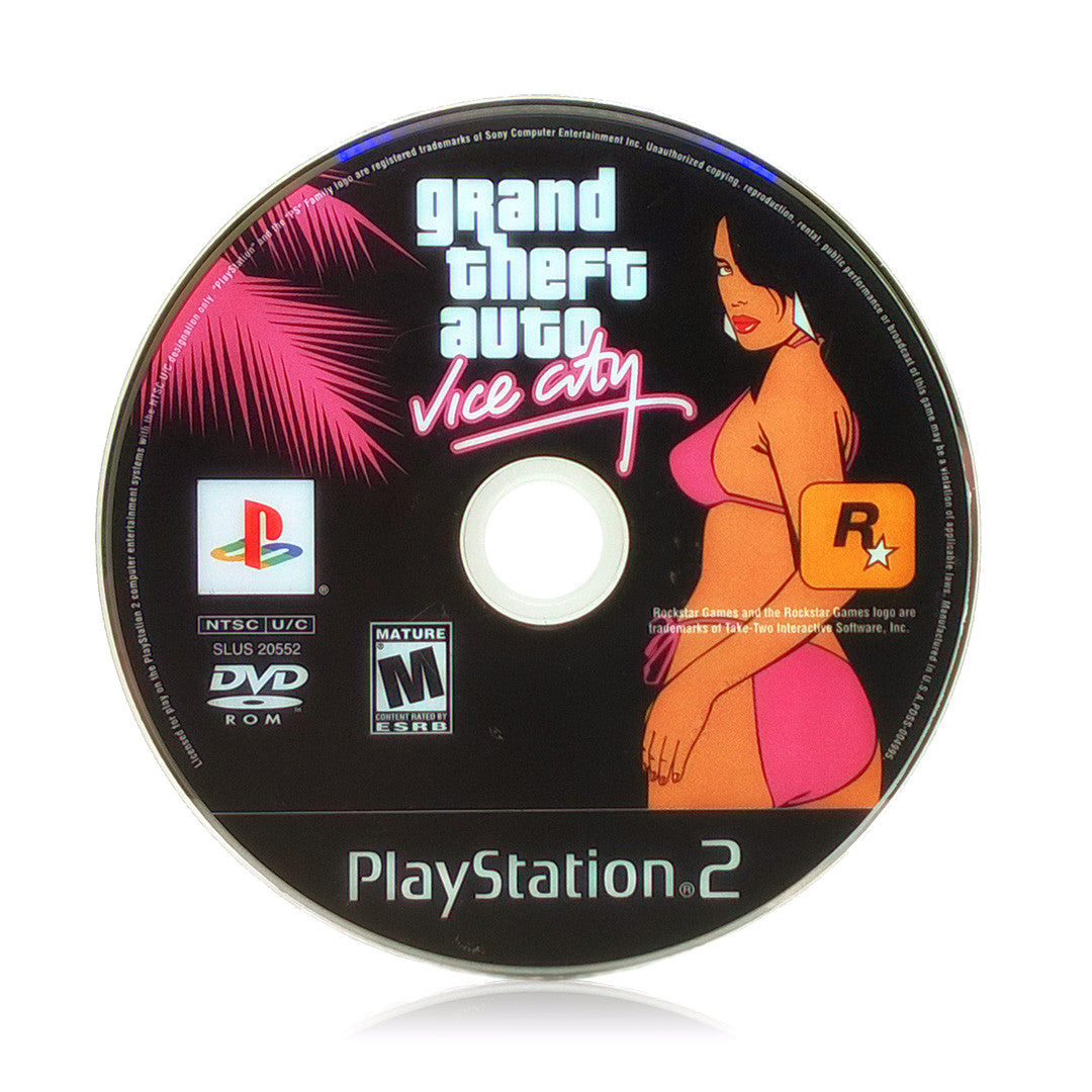Grand Theft Auto: Vice City Sony PlayStation 2 Game - Disc