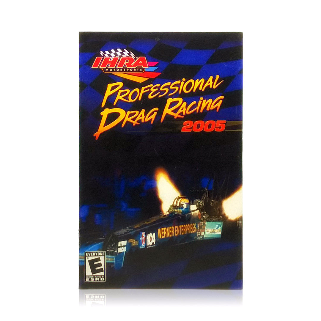IHRA Professional Drag Racing 2005 Sony PlayStation 2 Game - Manual