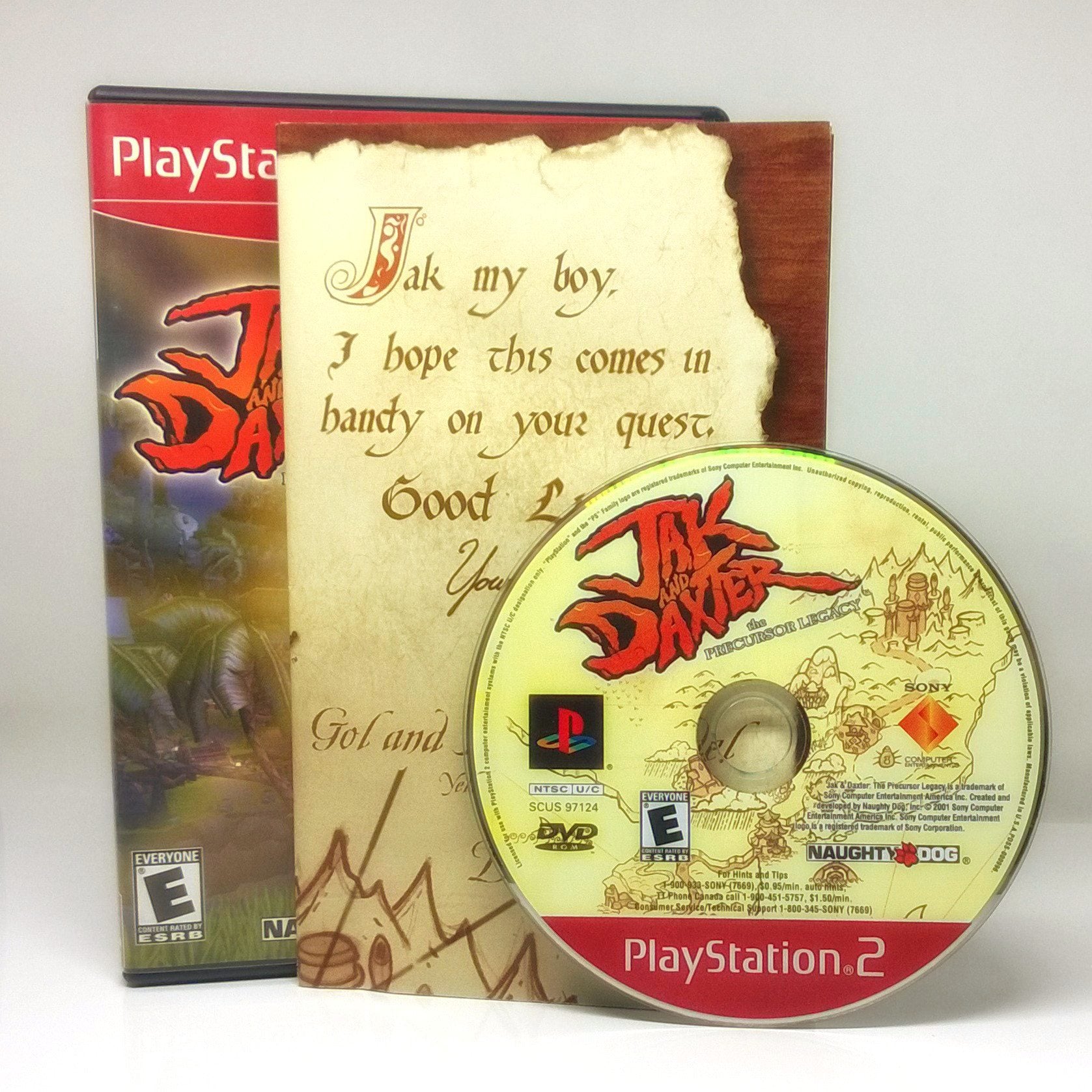 Jak and Daxter: The Precursor Legacy Sony PlayStation 2 Game