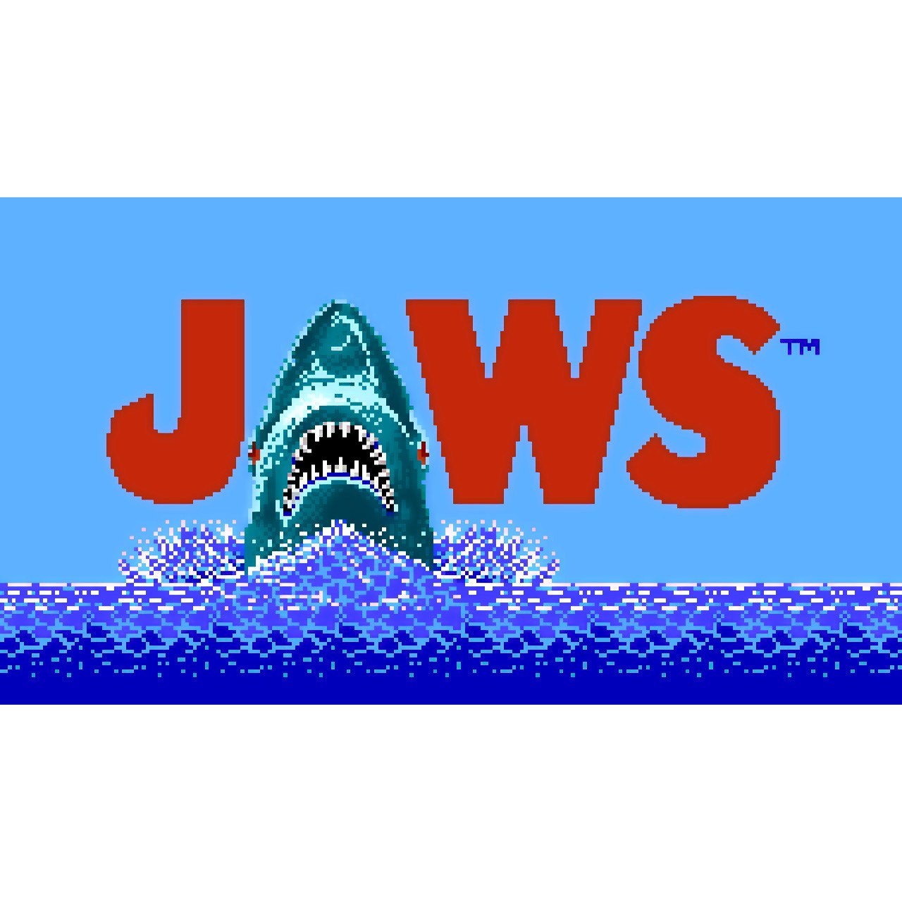 Jaws NES Nintendo Game