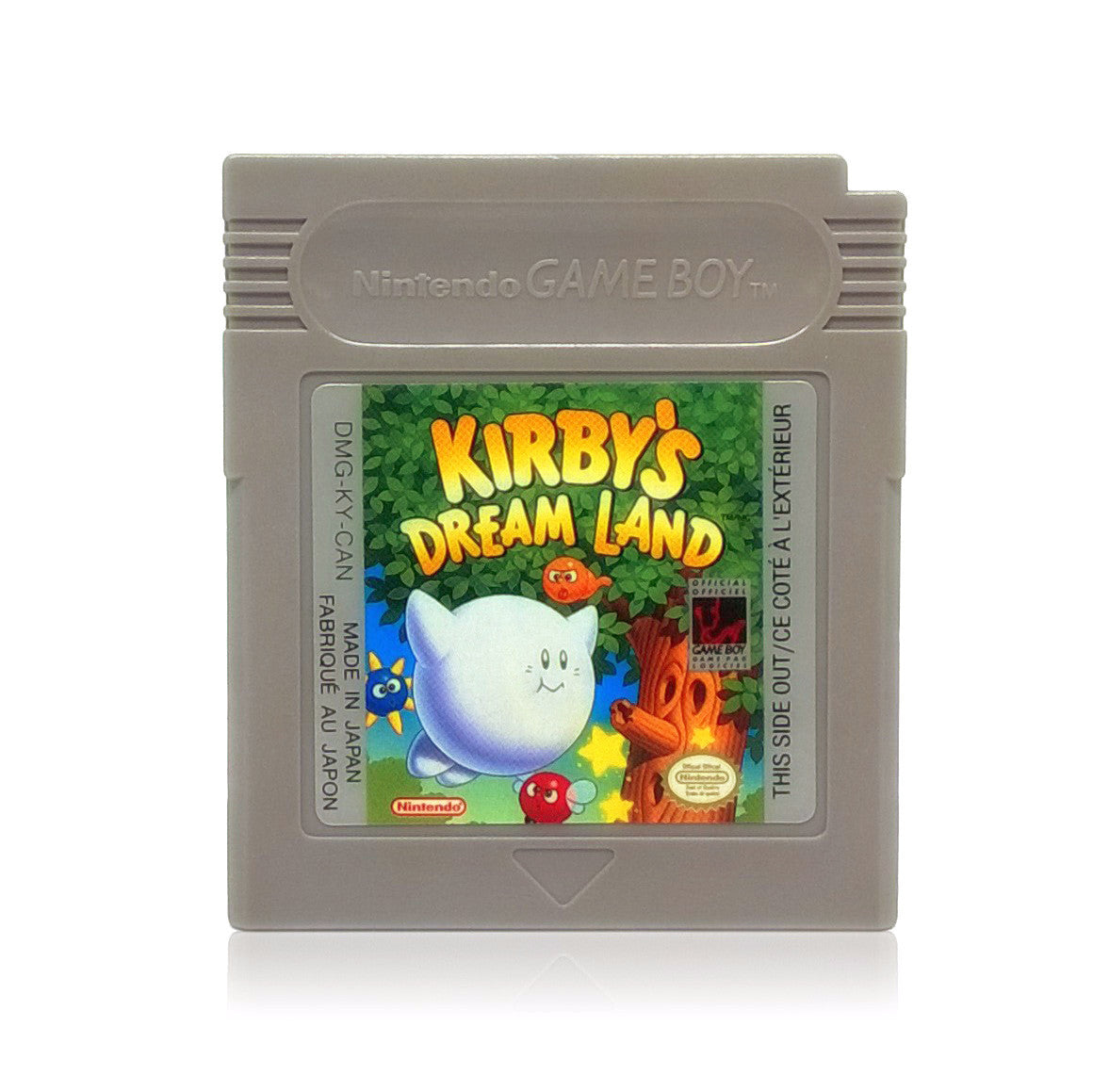 Kirby's Dream Land Nintendo Game Boy Game - Cartridge